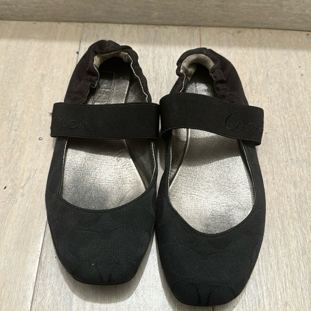 Coach black shoes